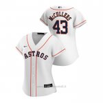 Maglia Baseball Donna Houston Astros Lance Mccullers 2020 Replica Primera Bianco