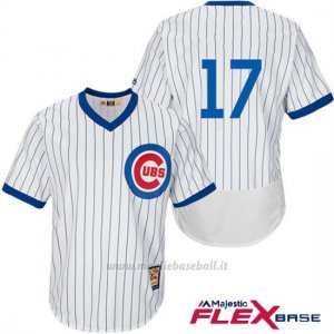 Maglia Baseball Uomo Chicago Cubs 17 Kris Bryant Flex Base Autentico Collezione