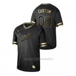 Maglia Baseball Hombre Baltimore Orioles Custom 2019 Golden Edition Nero