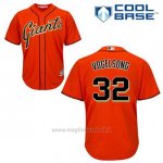 Maglia Baseball Uomo San Francisco Giants Ryan Vogelsong 32 Arancione Alterner Cool Base