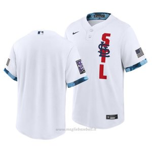 Maglia Baseball Uomo St. Louis Cardinals 2021 All Star Replica Bianco