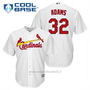 Maglia Baseball Uomo St. Louis Cardinals Matt Adams 32 Bianco 1ªCool Base