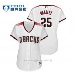 Maglia Baseball Donna Arizona Diamondbacks Archie Bradley Cool Base Majestic 1ªBianco