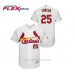 Maglia Baseball Uomo St. Louis Cardinals Dexter Fowler 150th Aniversario Patch Flex Base Bianco