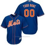 Maglia New York Mets Personalizzate Blu