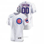 Maglia Baseball Uomo Chicago Cubs Personalizzate Autentico Bianco
