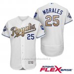 Maglia Baseball Uomo Kansas City Royals Campione 25 Kendrys Morales Flex Base Ors