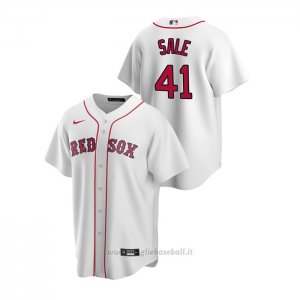Maglia Baseball Uomo Boston Red Sox Chris Sale Replica Primera Bianco