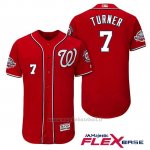 Maglia Baseball Uomo Washington Nationals Trea Turner Scarlet 2018 All Star Alterner Flex Base