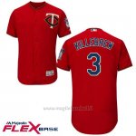Maglia Baseball Uomo Minnesota Twins Harmon Killebrew Majestic Autentico Collezione Flex Base Scarlet