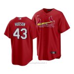 Maglia Baseball Uomo St. Louis Cardinals Dakota Hudson Replica Alternato Rosso