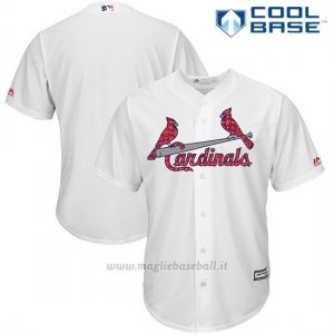 Maglia Baseball Uomo St. Louis Cardinals 2017 Estrellas y Rayas Bianco Cool Base