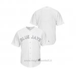 Maglia Baseball Uomo T Oronto Blue Jays 2019 Players Weekend Replica Bianco