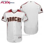 Maglia Baseball Uomo Arizona Diamondbacks Bianco Rosso 1ª20 Anniversario Flex Base