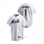 Maglia Baseball Uomo New York Mets Amed Rosario Replica Primera Bianco