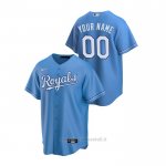 Maglia Baseball Uomo Kansas City Royals Personalizzate Replica Alternato Blu