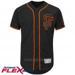 Maglia Baseball Uomo San Francisco Giants Blank Nero Flex Base Autentico Collezione