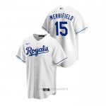 Maglia Baseball Uomo Kansas City Royals Whit Merrifield Replica Primera Bianco