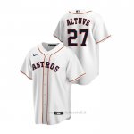 Maglia Baseball Uomo Houston Astros Jose Altuve Replica Primera Bianco