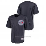 Maglia Baseball Uomo Toronto Blue Jays Button-down Stitches Hot Corner Charcoal