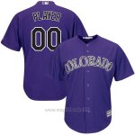 Maglia Baseball Bambino Cleveland Indians Personalizzate Purpura