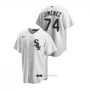 Maglia Baseball Uomo Chicago White Sox Eloy Jimenez Replica Primera Bianco