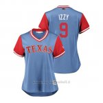 Maglia Baseball Donna Texas Rangers Isiah Kiner Falefa 2018 Llws Players Weekend Izzy Light TOrnto Blue Jays