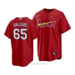 Maglia Baseball Uomo St. Louis Cardinals Giovanny Gallegos Replica Alternato Rosso