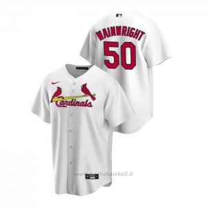 Maglia Baseball Uomo St. Louis Cardinals Adam Wainwright Replica Primera Bianco