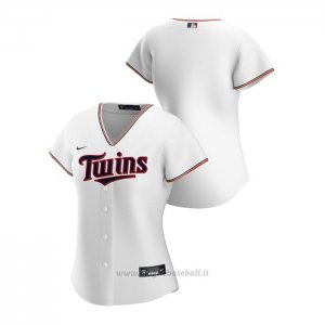 Maglia Baseball Donna Minnesota Twins Replica 2020 Primera Bianco