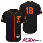 Maglia Baseball Uomo San Francisco Giants Matt Cain Nero Alterner 60th Season Flex Base