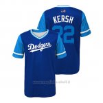 Maglia Baseball Bambino Los Angeles Dodgers Clayton Kershaw 2018 Llws Players Weekend Kersh Royal