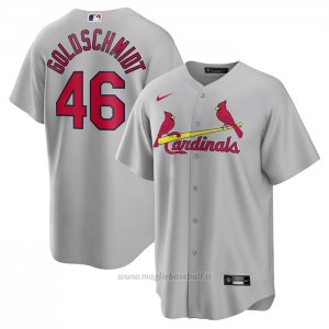 Maglia Baseball Uomo St. Louis Cardinals Paul Oroschmidt Road Replica Grigio