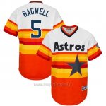 Maglia Baseball Uomo Houston Astros Jeff Bagwell Turn Back The Clock Arancione