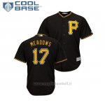 Maglia Baseball Uomo Pittsburgh Pirates Austin Meadows Cool Base Majestic Nero