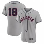 Maglia Baseball Uomo St. Louis Cardinals Jordan Walker 2024 Rickwood Classic Autentico Grigio