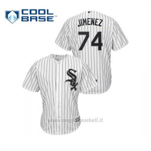Maglia Baseball Uomo Chicago White Sox Eloy Jimenez Cool Base Majestic 1ªBianco