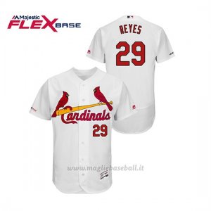 Maglia Baseball Uomo St. Louis Cardinals Alex Reyes 150th Aniversario Patch Flex Base Bianco