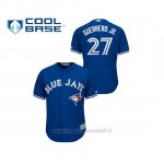 Maglia Baseball Bambino Toronto Blue Jays Vladimir Guerrero Jr. Cool Base Majestic Alternato Blu