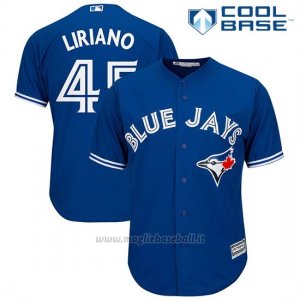 Maglia Baseball Uomo Toronto Blue Jays Francisco Liriano Cool Base