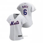 Maglia Baseball Donna New York Mets Jeff Mcneil 2020 Replica Primera Bianco