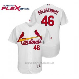 Maglia Baseball Uomo St. Louis Cardinals Paul Goldschmidt Flex Base Autentico Collezione 1ªBlanco