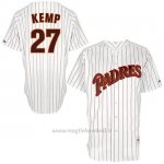 Maglia Baseball Uomo San Diego Padres San Diego Matt Kemp 6200 Turn Back The Clock Bianco