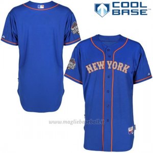 Maglia Baseball Uomo New York Mets Cool Base Giocatore Autentico Campione