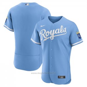 Maglia Baseball Uomo Kansas City Royals 2022 Alternato Autentico Blu