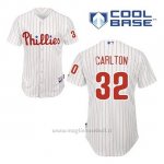 Maglia Baseball Uomo Philadelphia Phillies Steve Carlton 32 Bianco 1ªCool Base