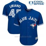 Maglia Baseball Uomo Toronto Blue Jays Francisco Liriano Cool Base