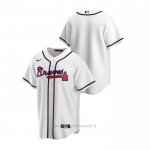 Maglia Baseball Uomo Atlanta Braves Replica 2020 Primera Bianco