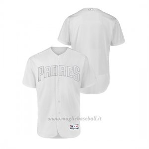 Maglia Baseball Hombre San Diego Padres 2019 Players Weekend White Autentico