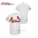Maglia Baseball Uomo St. Louis Cardinals 2019 Postseason Flex Base Bianco